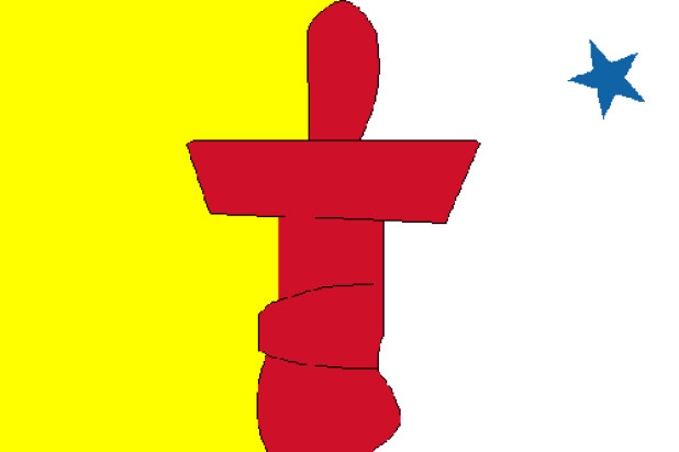 Flagga Nunavut