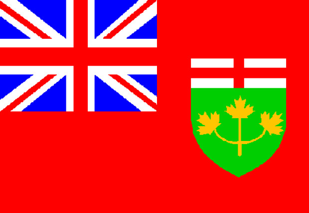 Flagga Ontario