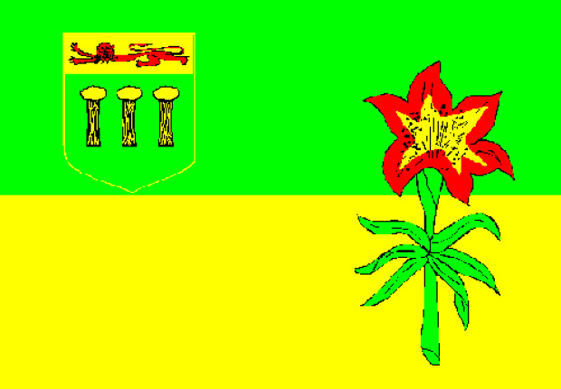 Flagga Saskatchewan