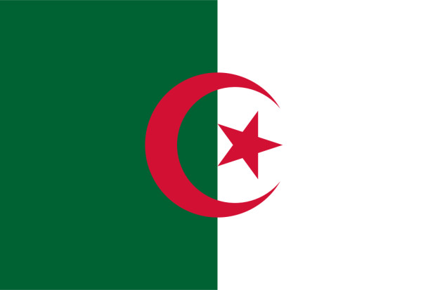 Flagga Algeriet