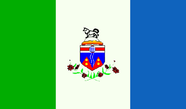 Flagga Yukon Territoriet