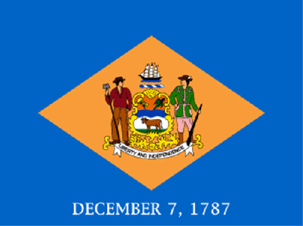 Flagga Delaware