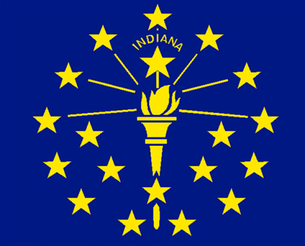 Flagga Indiana