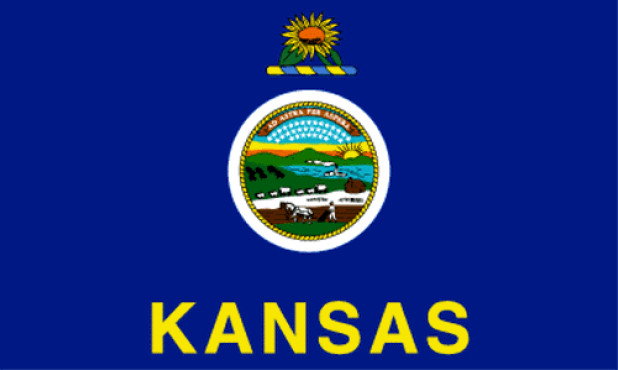 Flagga Kansas