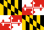 Flagg grafik Maryland