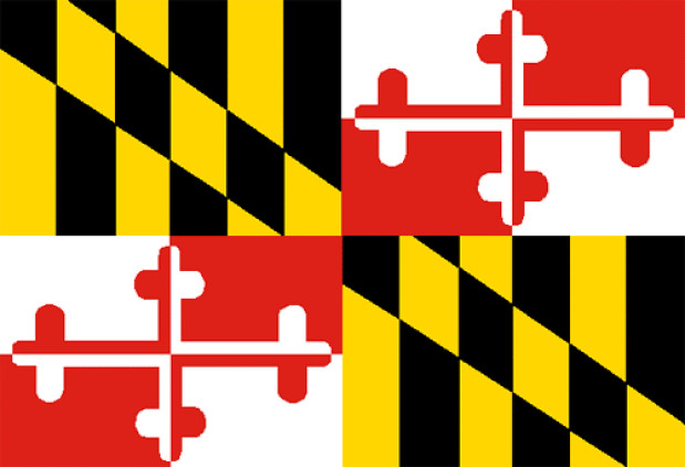 Flagga Maryland
