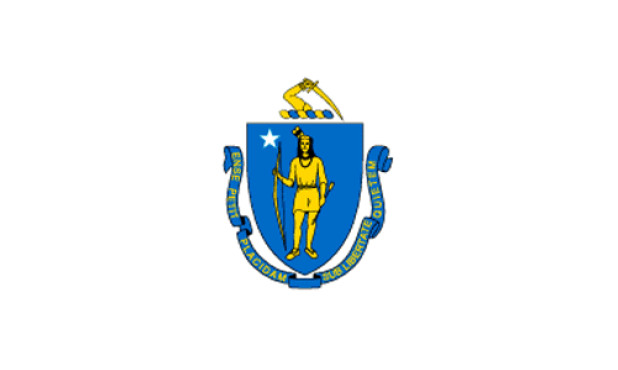 Flagga Massachusetts