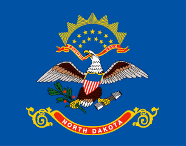 Flagga North Dakota (North Dakota)