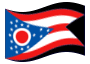 Animerad flagga Ohio
