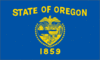 Flagg grafik Oregon