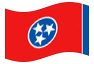 Animerad flagga Tennessee