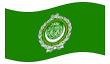 Animerad flagga Arabförbundet