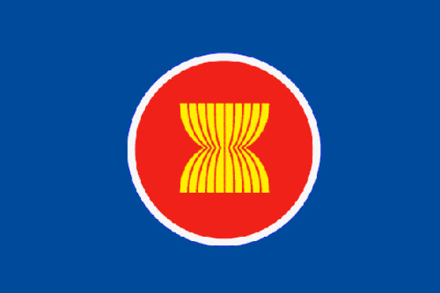 Flagga ASEAN (Sydostasiatiska nationers förbund)