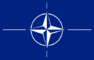 Flagg grafik Nato (Nordatlantiska fördragsorganisationen)