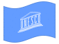 Animerad flagga UNESCO