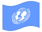 Animerad flagga UNICEF