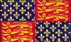 Flagg grafik Kung Edward III (1312 - 1377)