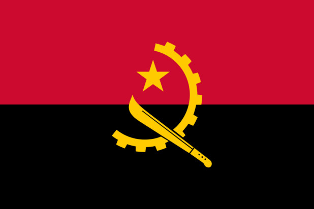 Flagga Angola