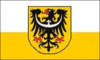 Flagg grafik Nedre Schlesien (preussisk provins)