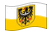 Nedre Schlesien (preussisk provins)-Flagga som vajar