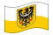 Nedre Schlesien (preussisk provins)-Flagga som vajar