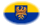 Övre Schlesien (preussisk provins)-Flagga som oval vinjett