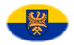 Övre Schlesien (preussisk provins)-Flagga som oval vinjett