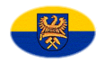 Övre Schlesien (preussisk provins)-Flagga som oval vinjett