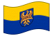 Övre Schlesien (preussisk provins)-Flagga som vajar