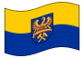 Animerad flagga Övre Schlesien (preussisk provins)