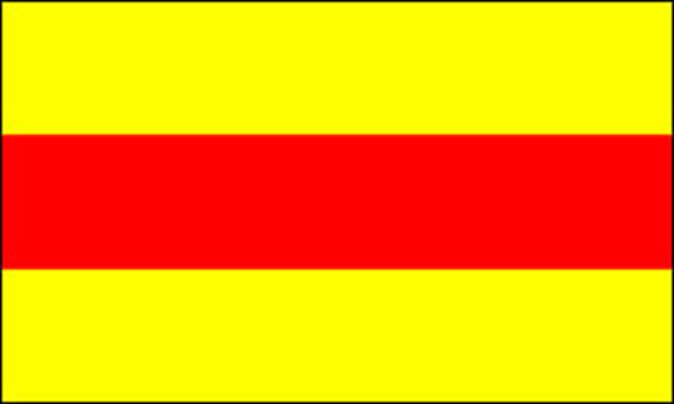 Flagga Baden utan vapensköld, Flagga Baden utan vapensköld