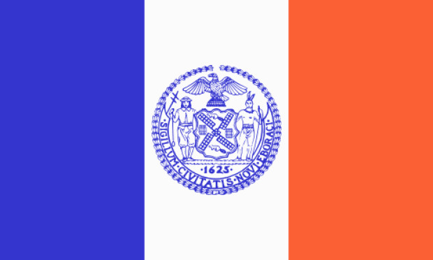 Flagga New York City