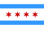 Flagg grafik Chicago