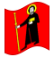 Animerad flagga Glarus