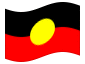 Animerad flagga Aboriginer