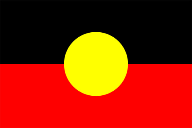 Flagga Aboriginer