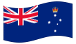 Animerad flagga Victoria