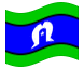 Animerad flagga Torresstraitöarna