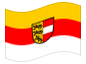 Animerad flagga Kärnten (tjänsteflagga)