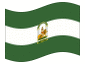Animerad flagga Andalusien
