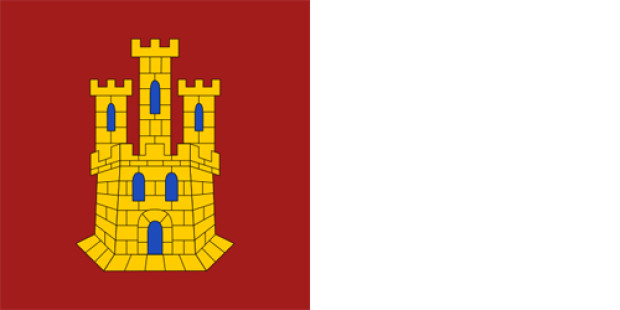Flagga Kastilien-La Mancha