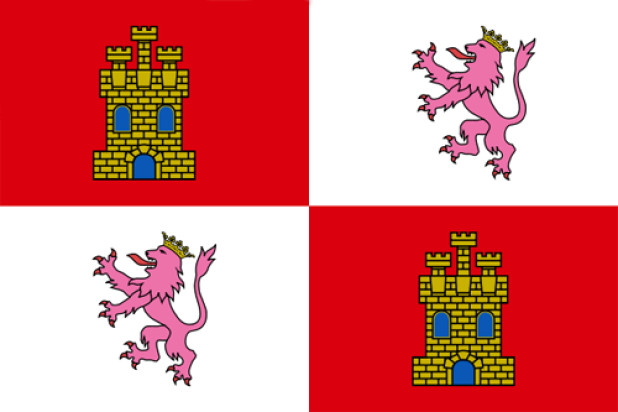 Flagga Kastilien-León