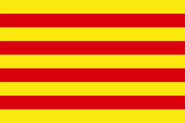 Flagga Katalonien