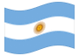 Animerad flagga Argentina