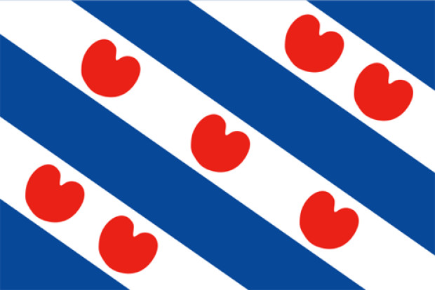 Flagga Friesland (Fryslân)
