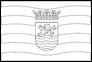 Zeeland – flagga att färglägga