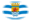 Zeeland-Flagga som oval vinjett