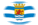 Zeeland-Flagga som oval vinjett