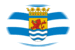 Zeeland-Flagga som oval vinjett