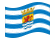 Zeeland-Flagga som vajar
